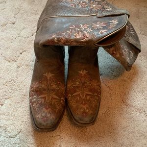 Ariat Floral Boots
